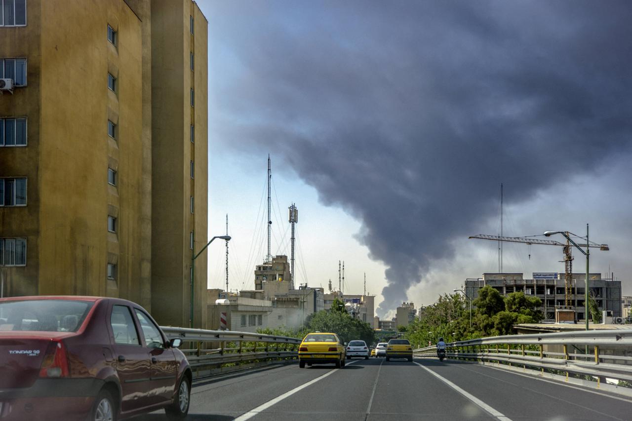 Izraelski zračni napadi na Teheran