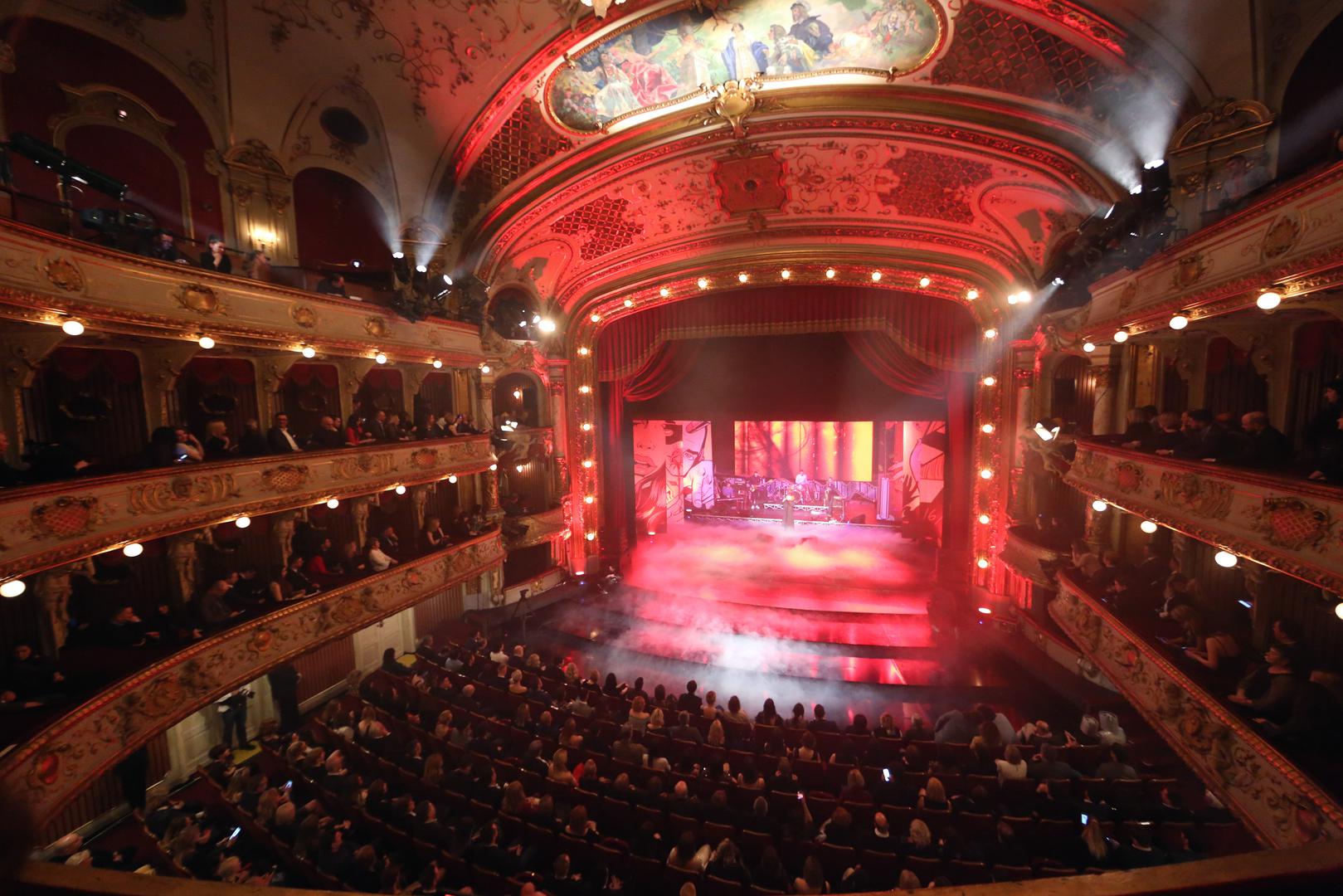 Hrvatsko narodno kazalište bilo je ispunjeno do posljednjega mjesta