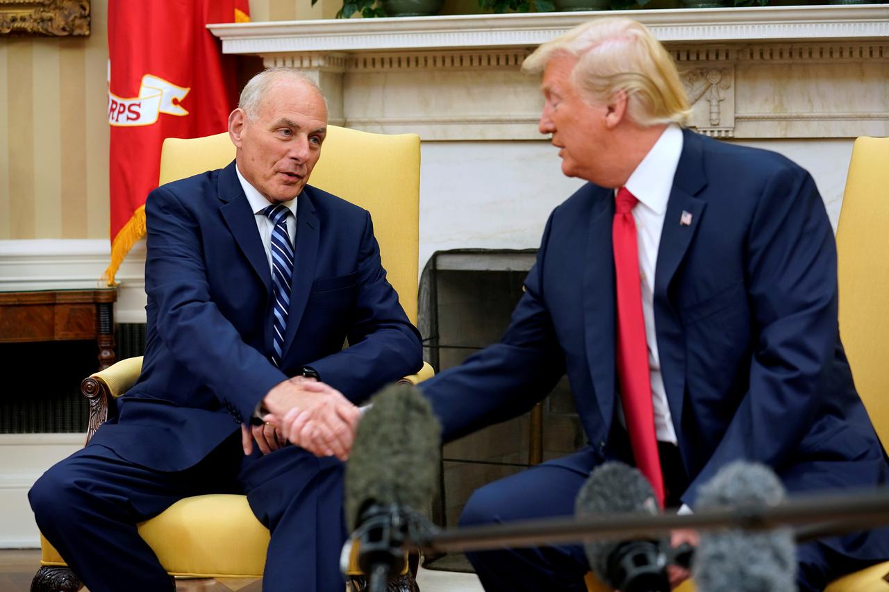 John F. Kelly i Donald Trump