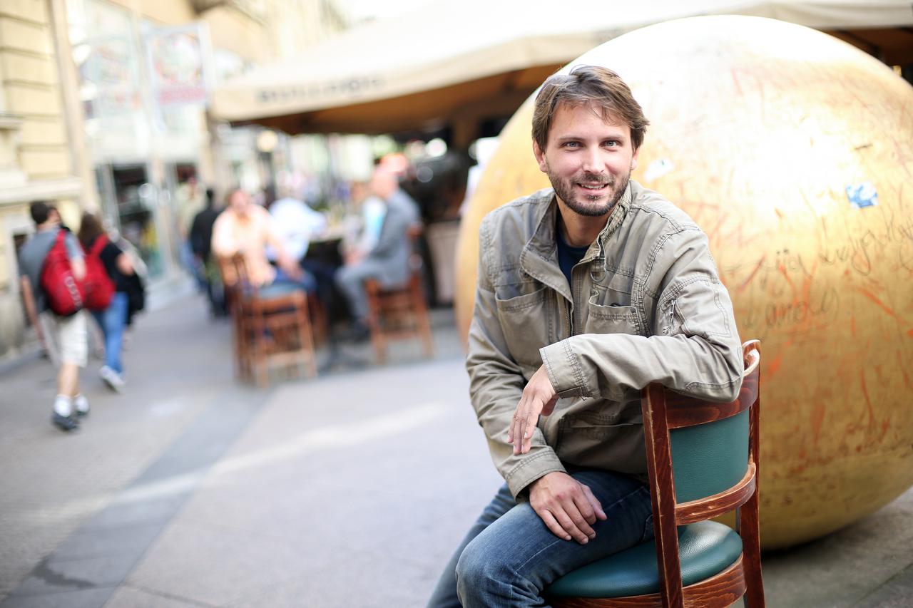 10.10.2014., Zagreb - Putopisac Hrvoje Ivancic.  Photo: Petar Glebov/PIXSELL