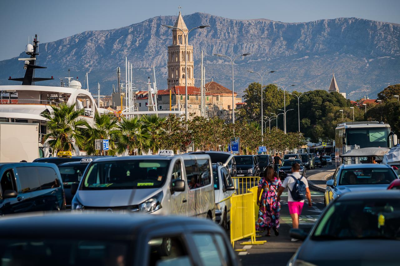 Split: Gužve u trajektnoj luci zadnjeg vikenda u kolovozu