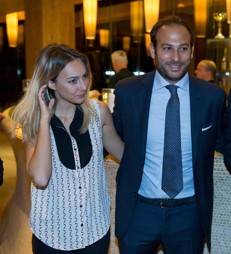 Davor Lukšić i Cristel Chiara Carrisi