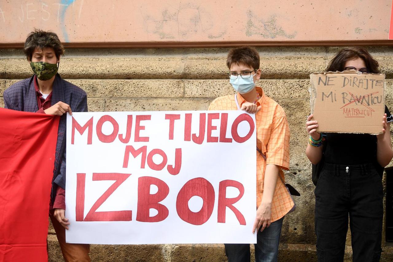 Zagreb: Prosvjed protiv Hoda na život