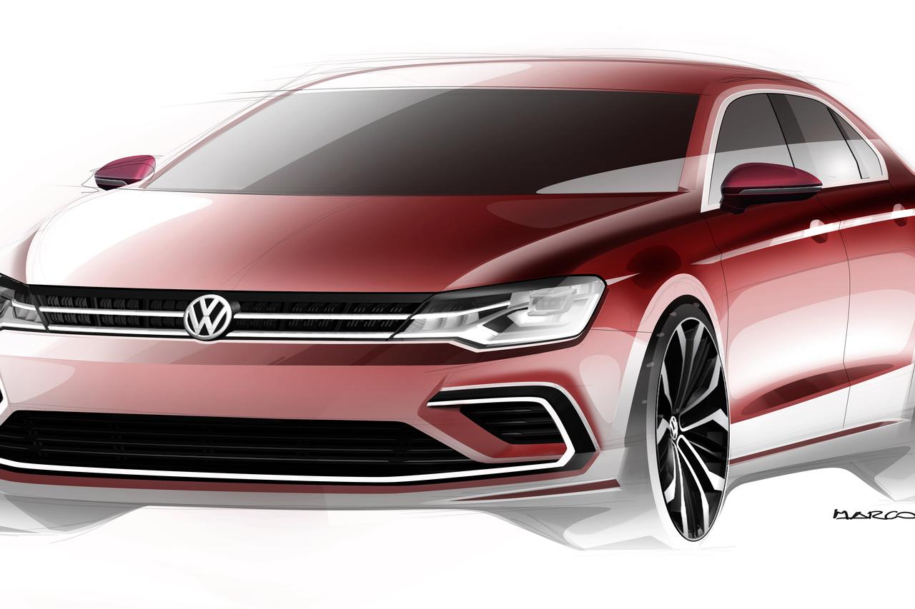 Volkswagen New Midsize Coupé