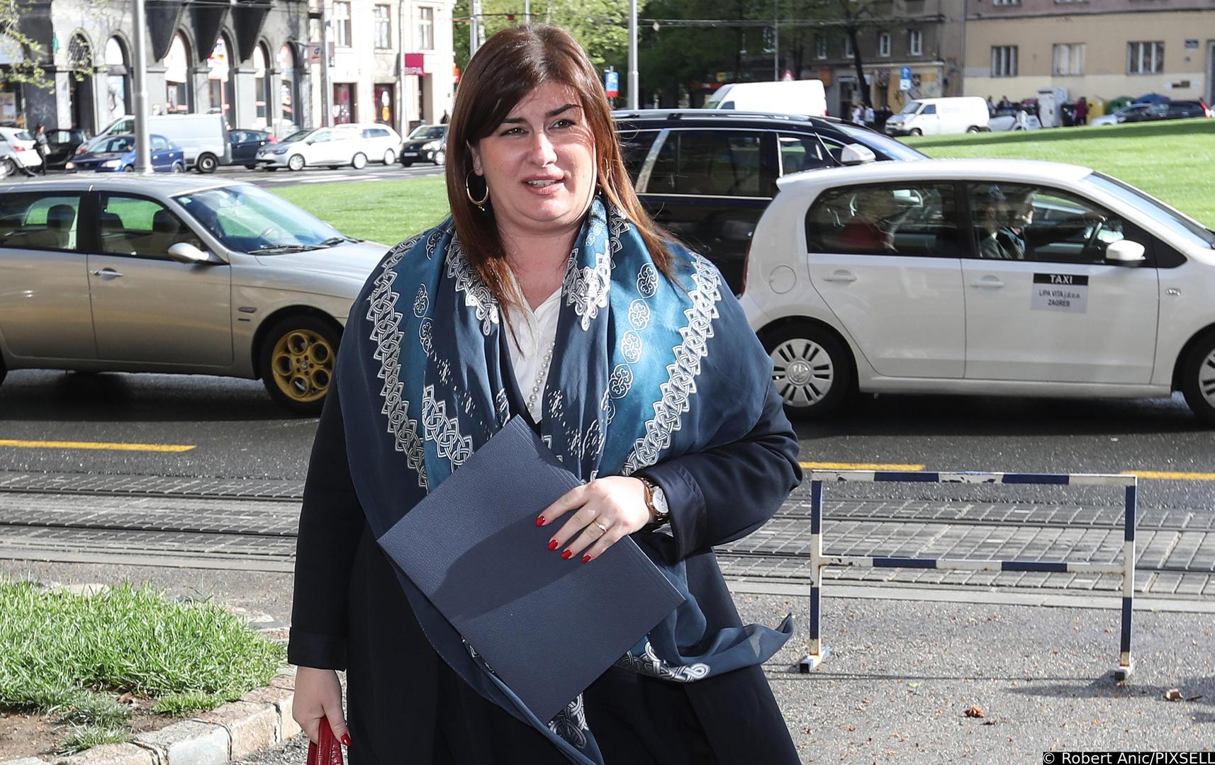 05.04.2019., Zagreb - U sredisnjici HDZ-a na Trgu zrtava fasizma odrzana je sjednica Predsjednistva stranke. Gabrijela Zalac Photo: Robert Anic/PIXSELL