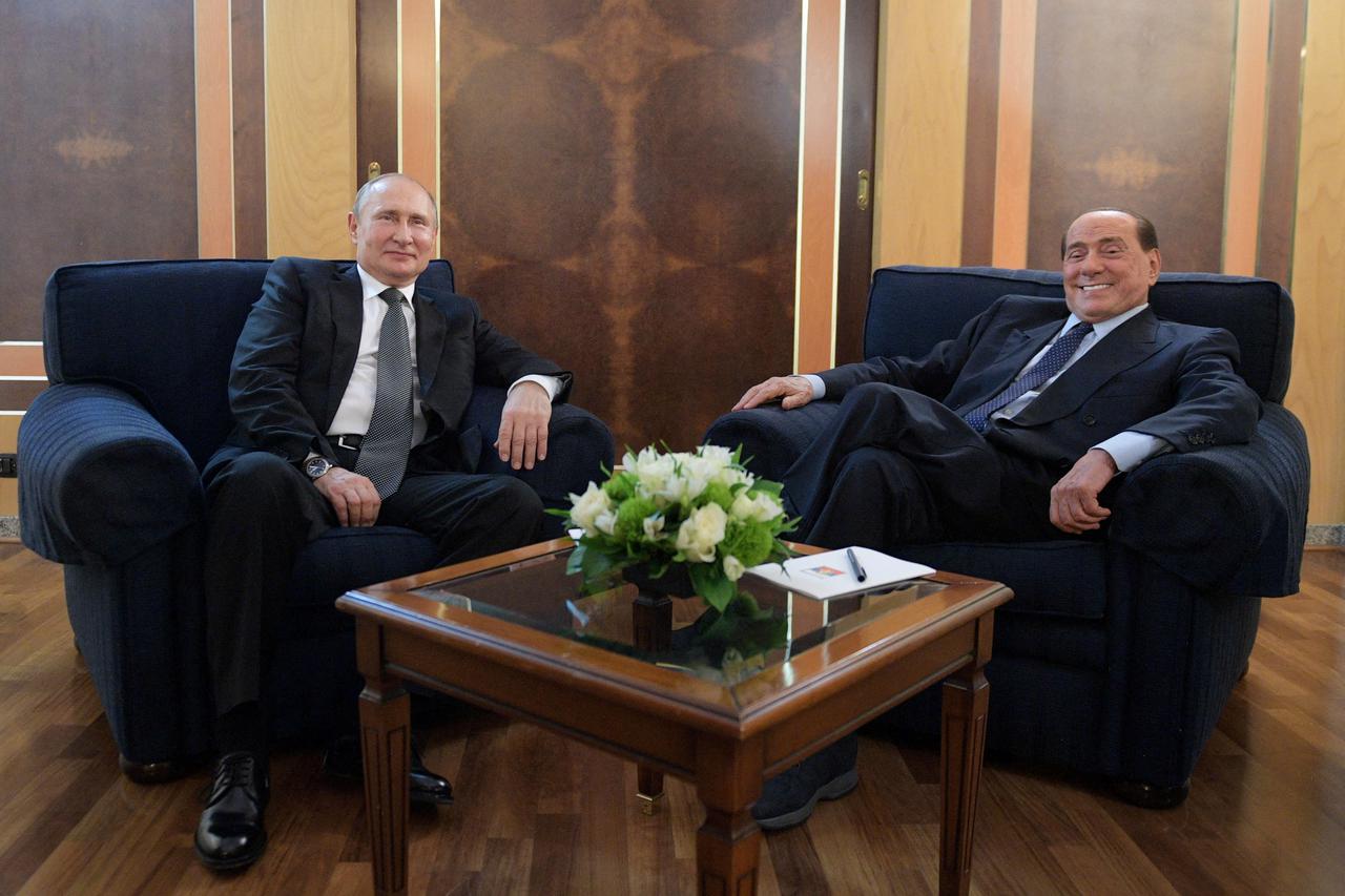 Silvio Berlusconi i Vladimir Putin
