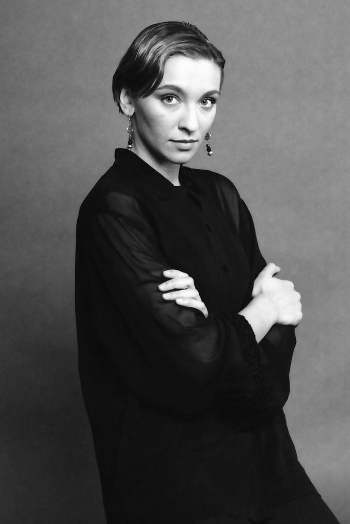 09.05.1994., Zagreb - Glumica Barbara Vickovic"nphoto: Davor Visnjic/ PIXSELL