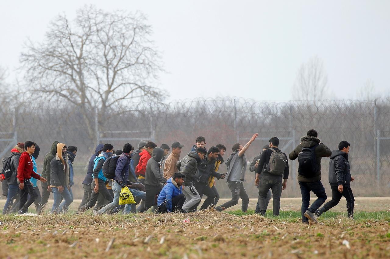 Sukob s migrantima na tursko-grčkoj granici