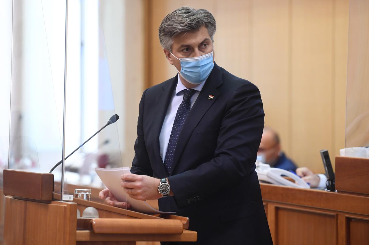 Zagreb: Plenković predstavio izvješće o sastancima Europske komisije