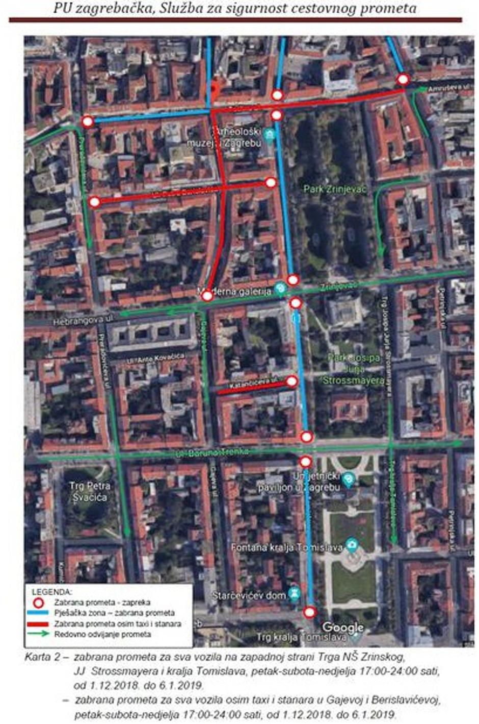 Regulacija prometa za vrijeme Adventa