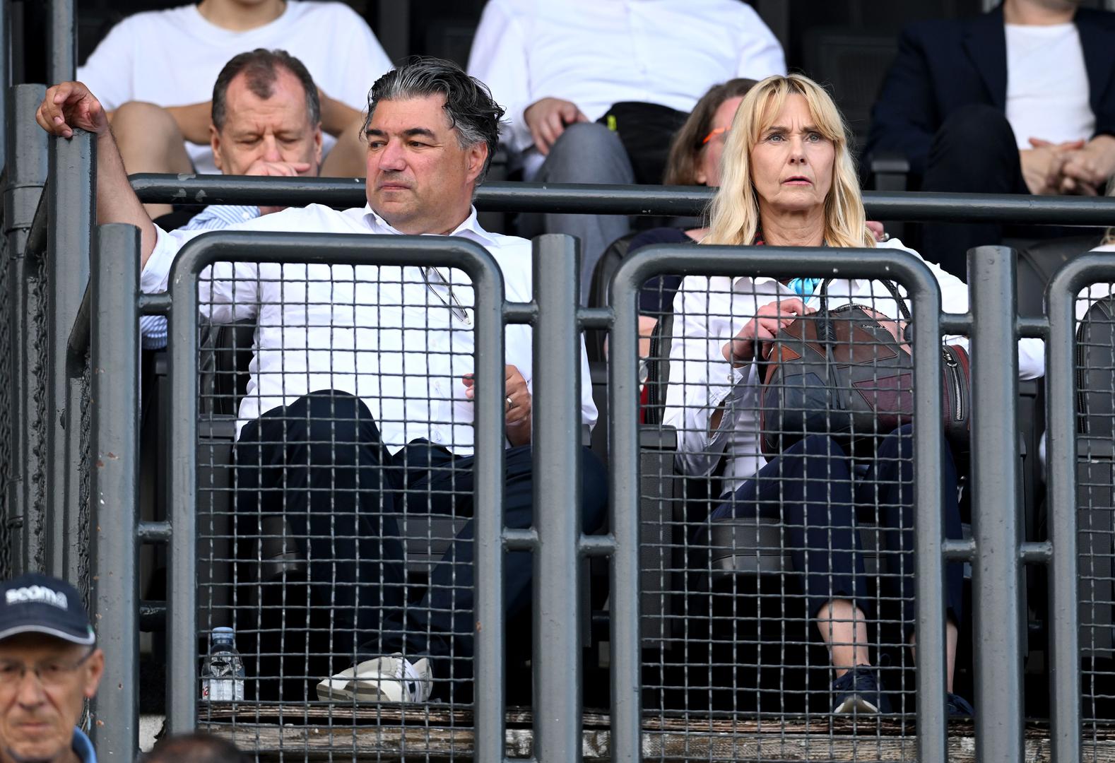 Ivan Matana i Marinka Akrap, članovi Uprave Hajduka