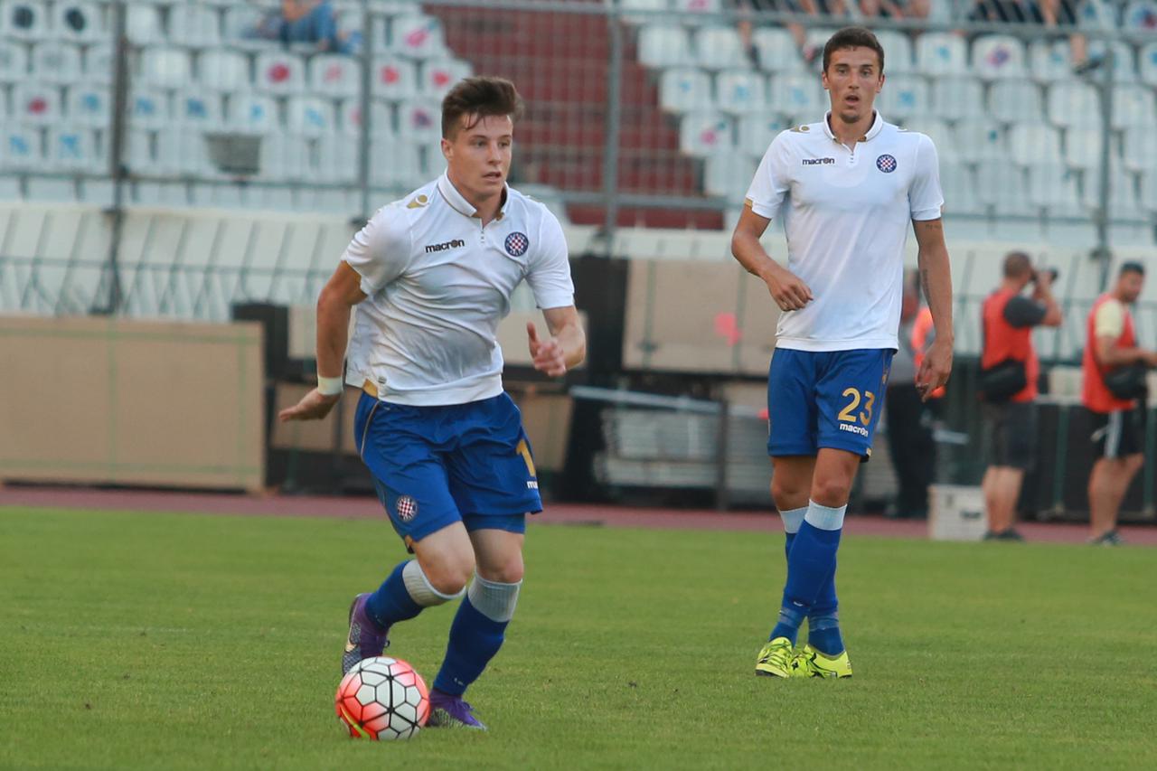 07.07.2016., stadion Poljud, Split - Medjunarodna prijateljska utakmica, HNK Hajduk - SK Slavia. Zvonimir Kozulj. Photo: Miranda Cikotic/PIXSELL