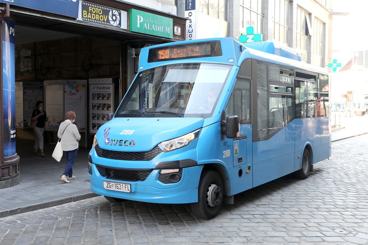 Zagreb: Autobusna linija 150 ponovno vozi na Gornji grad