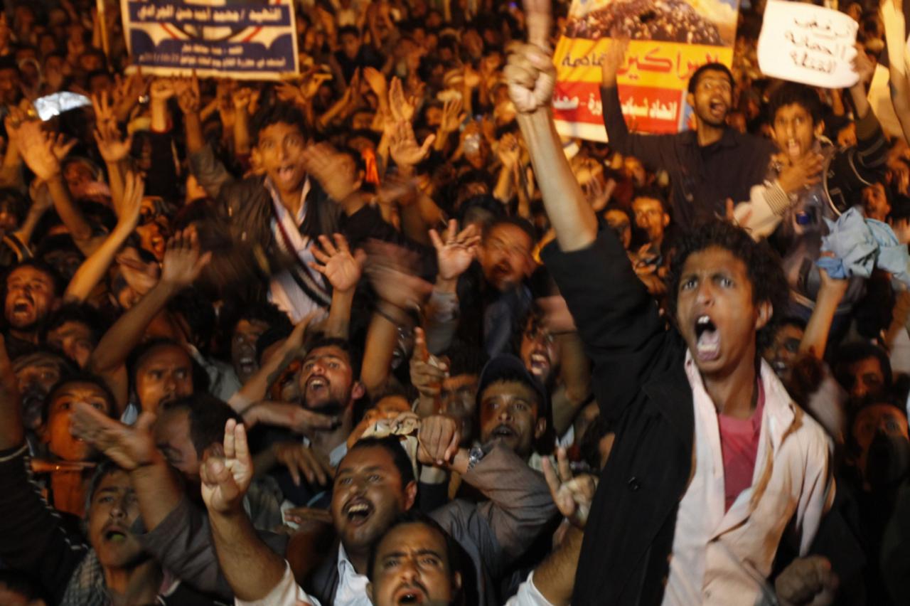 jemen, sanaa, prosvjed