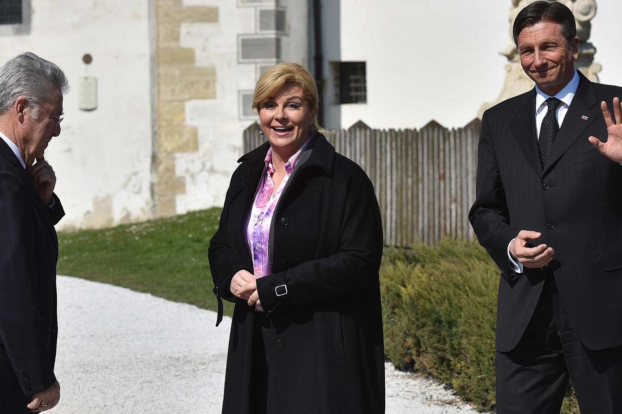 Fischer, Grabar-Kitarović i Pahor u Varaždinu