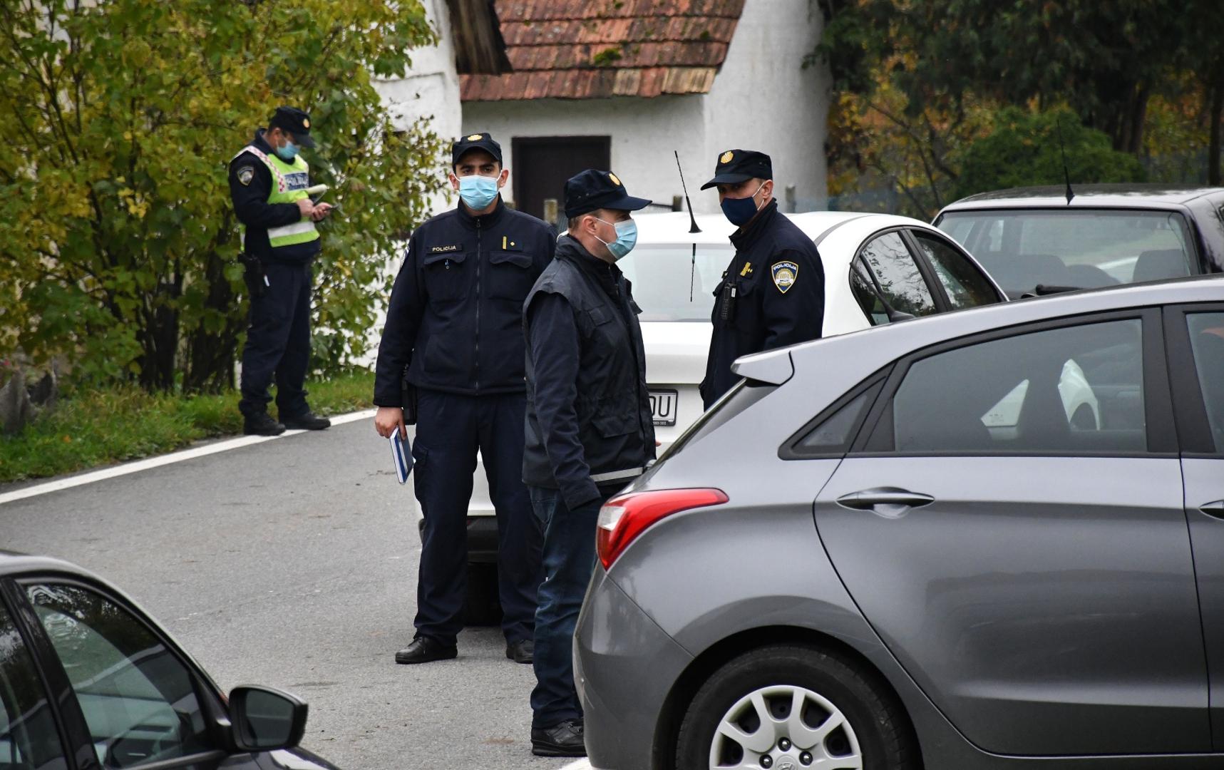 28.10.2020., Rusevo - U obiteljskoj kuci u Rusevu pronadjeno mrtvo tijelo zene (48), policija sumnja u nasilnu smrt, uhitila muskarca (58).Photo: Ivica Galovic/PIXSELL