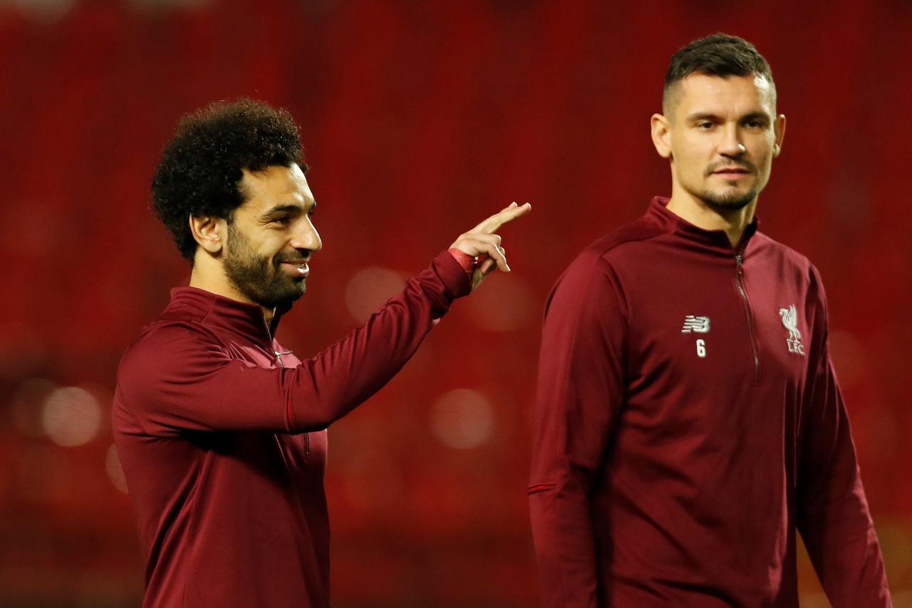 Dejan Lovren i Mohamed Salah