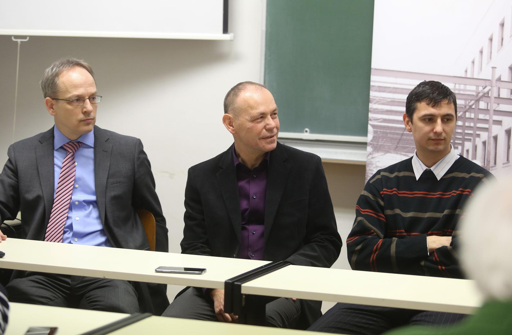 Neven Barišić, Miroslav Požek i Petar Popčević