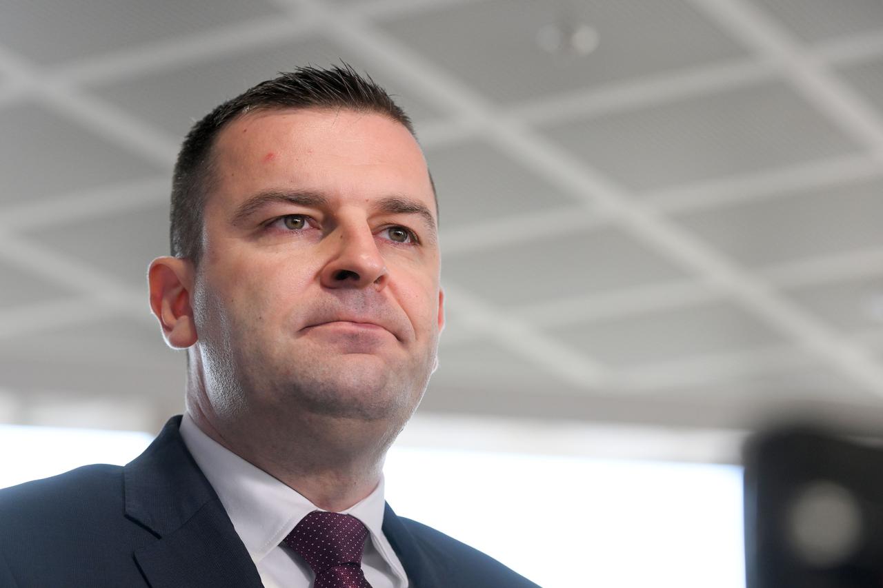 Zagreb: Dario Hrebak održao konferenciju za medije