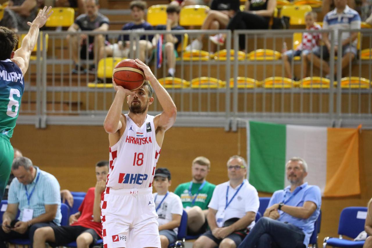 Opatija: Kosarkaska utakmica Hrvatska-Irska