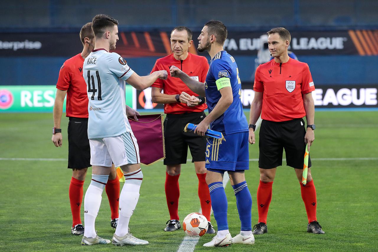 Zagreb: Dinamo i West Ham susreli se u 1. kolu Europske lige