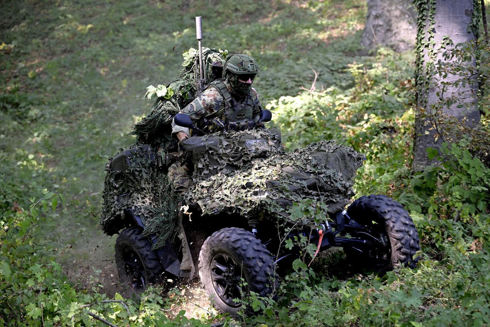 05, September, 2024, Loznica - Tactical training of special units of the Serbian Army "Drina 2024" was held in the area of ​​the Gucevo mountain. Photo: Marijana Jankovic/Ministarstvo odbrane i vojske Srbije/ATAImages05, septembar, 2024, Loznica  - Odrzana takticka vezba specijalnih jedinica  Vojske Srbije "Drina 2024" u rejonu planine Gucevo. Photo: Marijana Jankovic/Ministarstvo odbrane i vojske Srbije/ATAImages Photo: Ministarstvo odbrane i vojske Srbije/ATAImages/PIXSELL