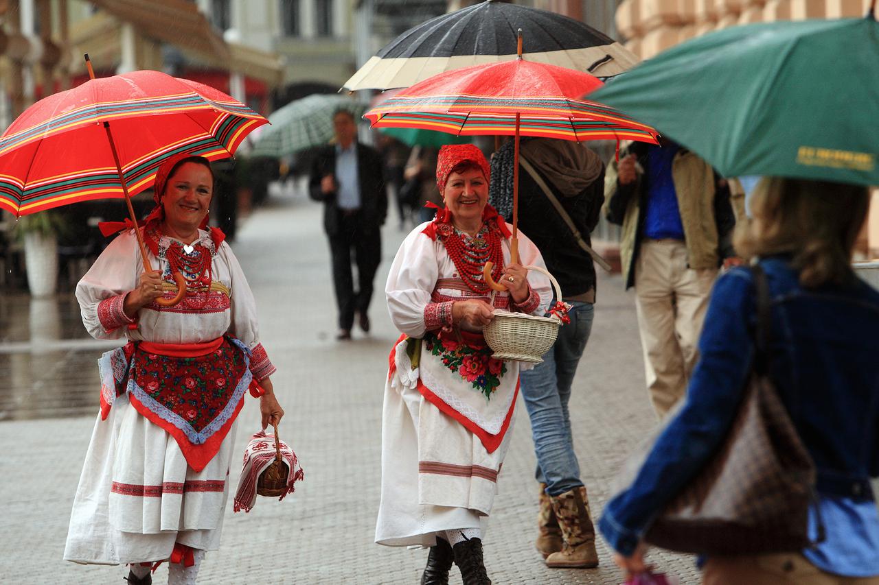 Zagreb: Nakon nekoliko lijepih dana kiša je osvježila grad