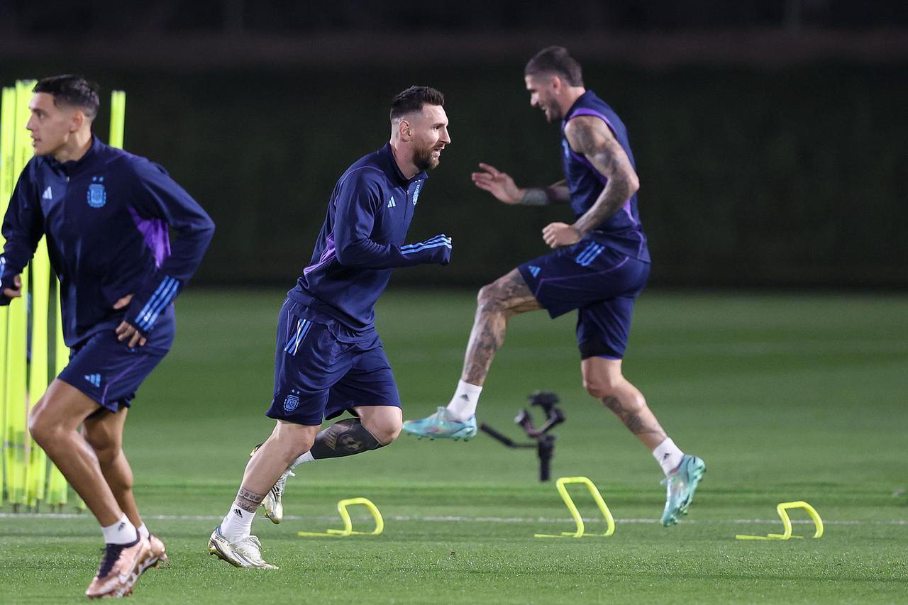 KATAR 2022 - Trening nogometne reprezentacije Argentine 