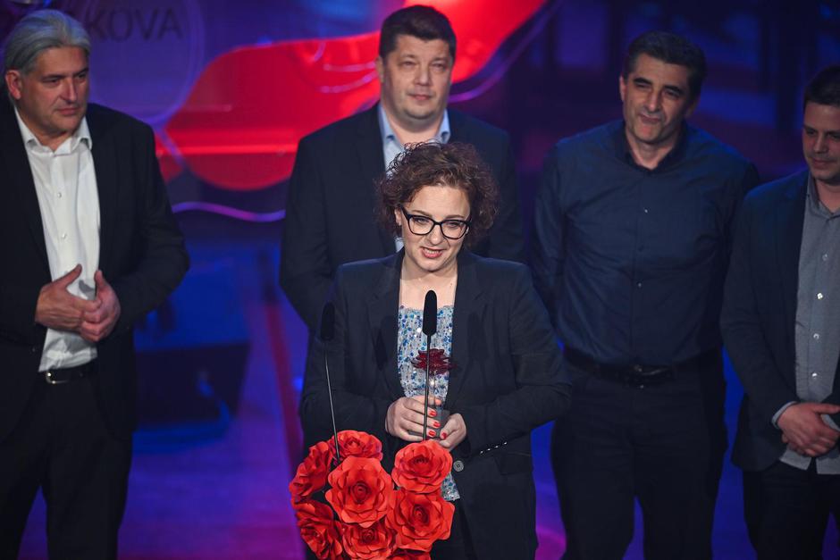 Zagreb: Dodjela medijske nagrade "Večernjakova ruža" u Hrvatskom narodnom kazalištu