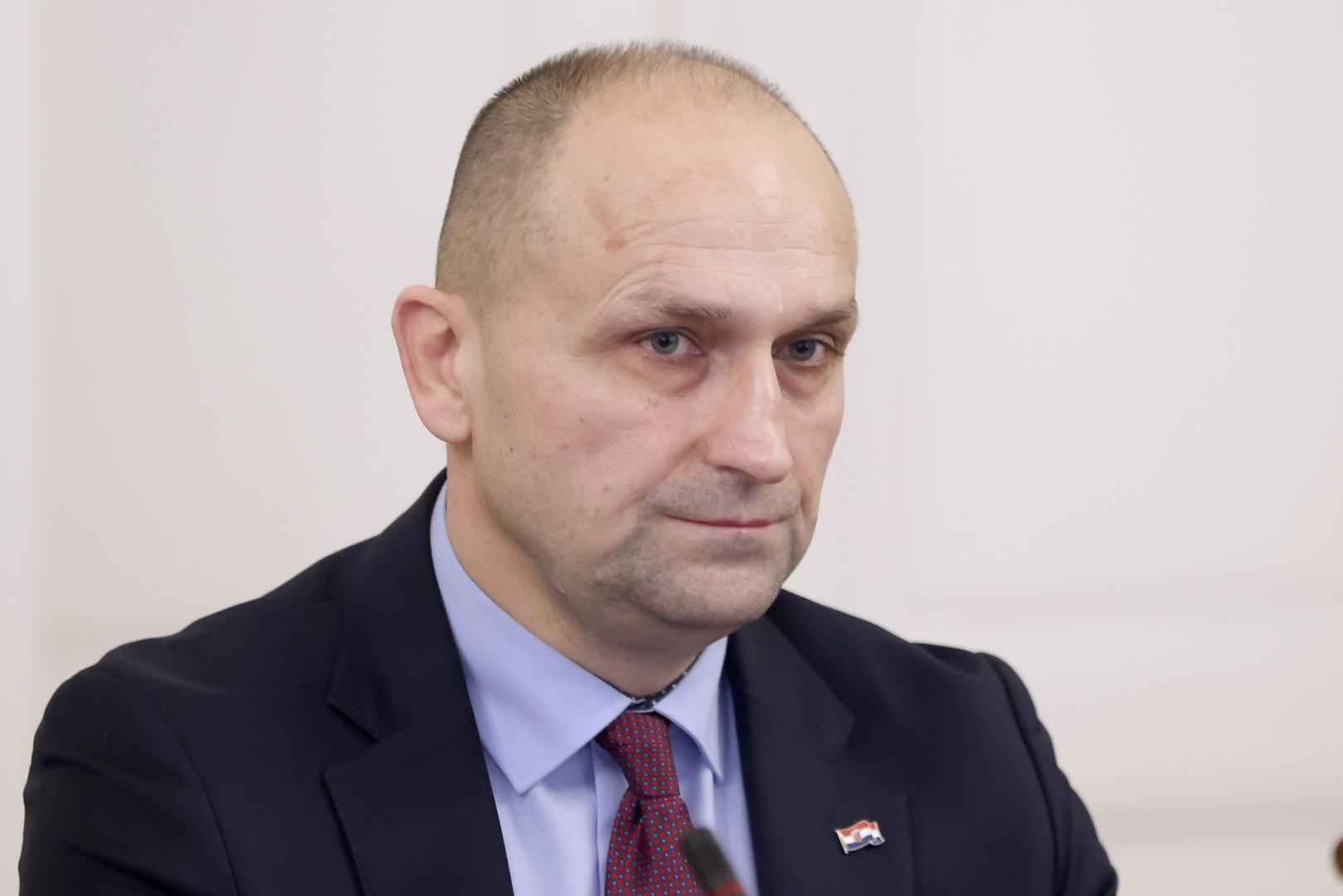 01.03.2024., Zagreb - Na 43. sjednici Odbor za obranu raspravlja o imenovanju novog nacelnika Glavnog stozera oruzanih snaga RH. Vlada je za tu funkciju zbog umirovljenja admirala Roberta Hranja predlozila general bojnika Tihomira Kundida. . Photo: Patrik Macek/PIXSELL