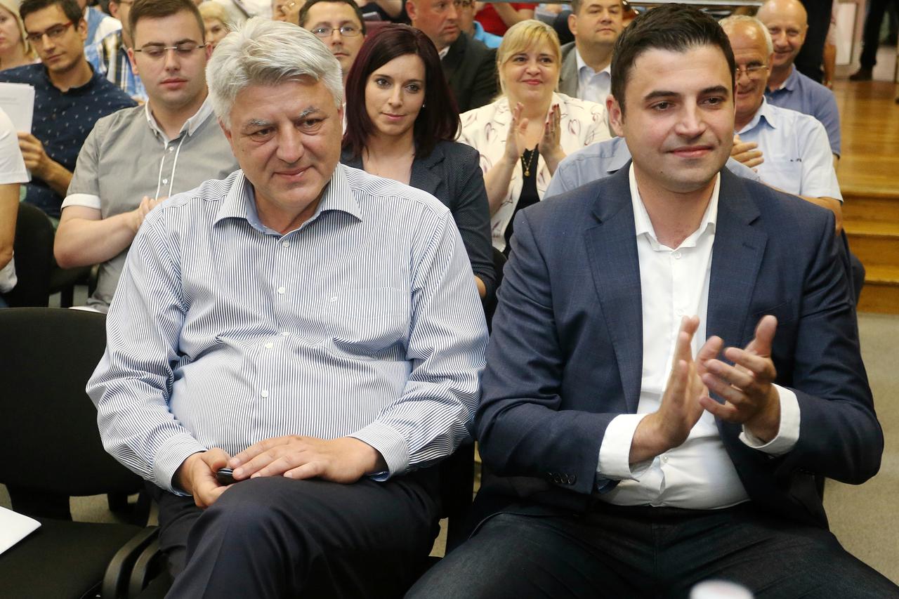 Zlatko Komadina i Davor Bernardić
