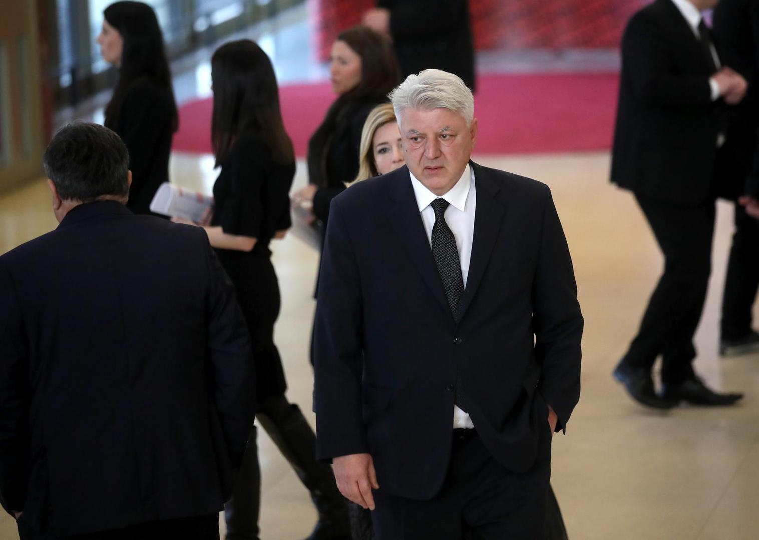 15.02.2023., Zagreb - U KD Vatroslav Lisinski odrzana je komemoracija za Miroslava Ciru Blazevica. Photo: Slavko Midzor/PIXSELL