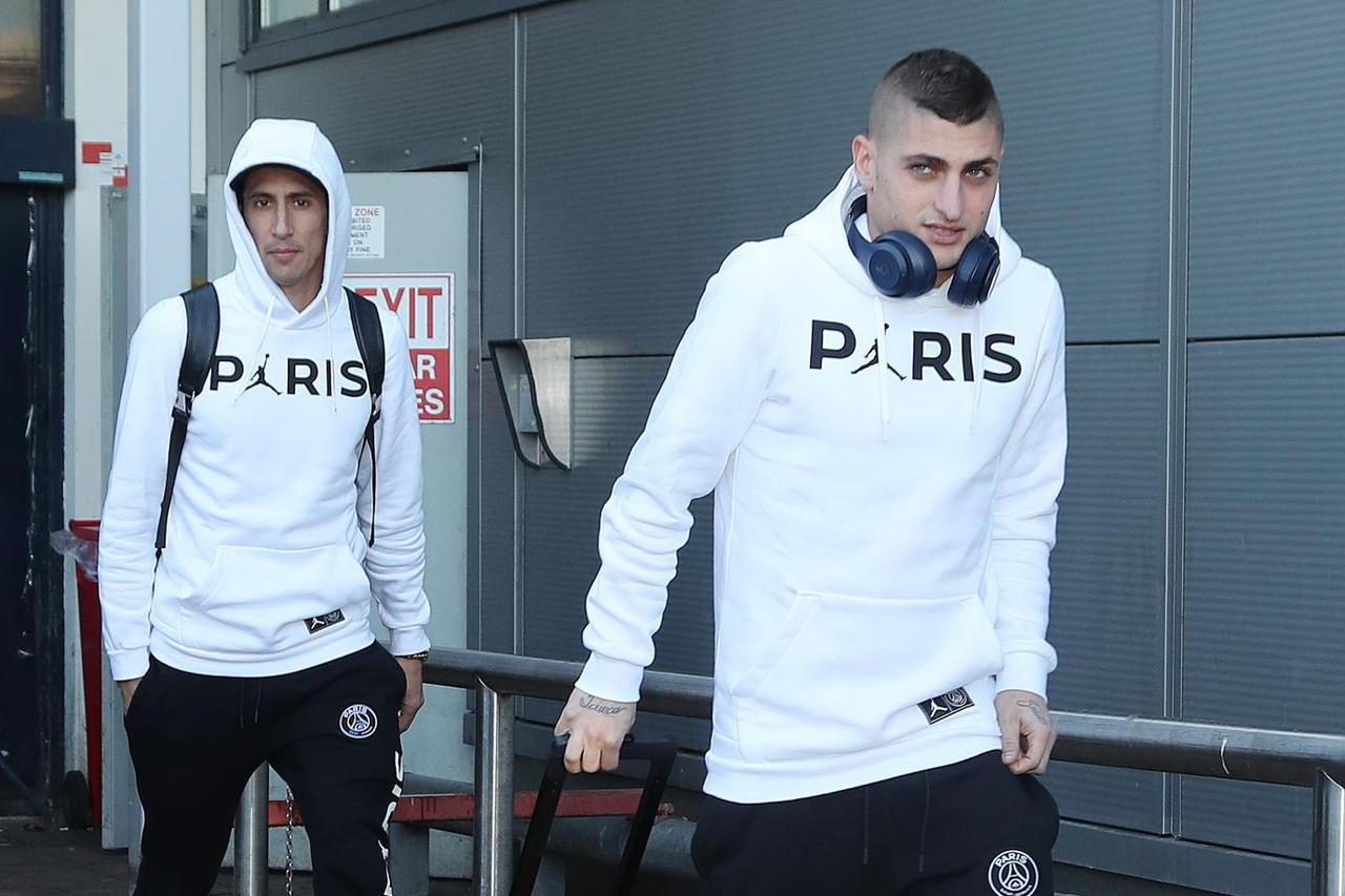 Paris Saint Germain Team Sighting - Manchester