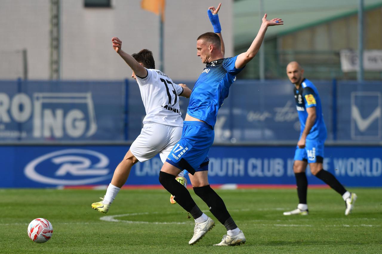 Varaždin: NK Varaždin i NK Slaven Belupo sastali se u 29. kolu Prve HNL