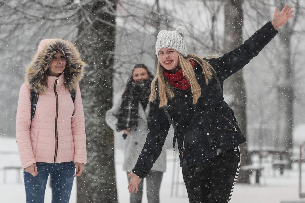 Snijeg u Gorskom kotaru