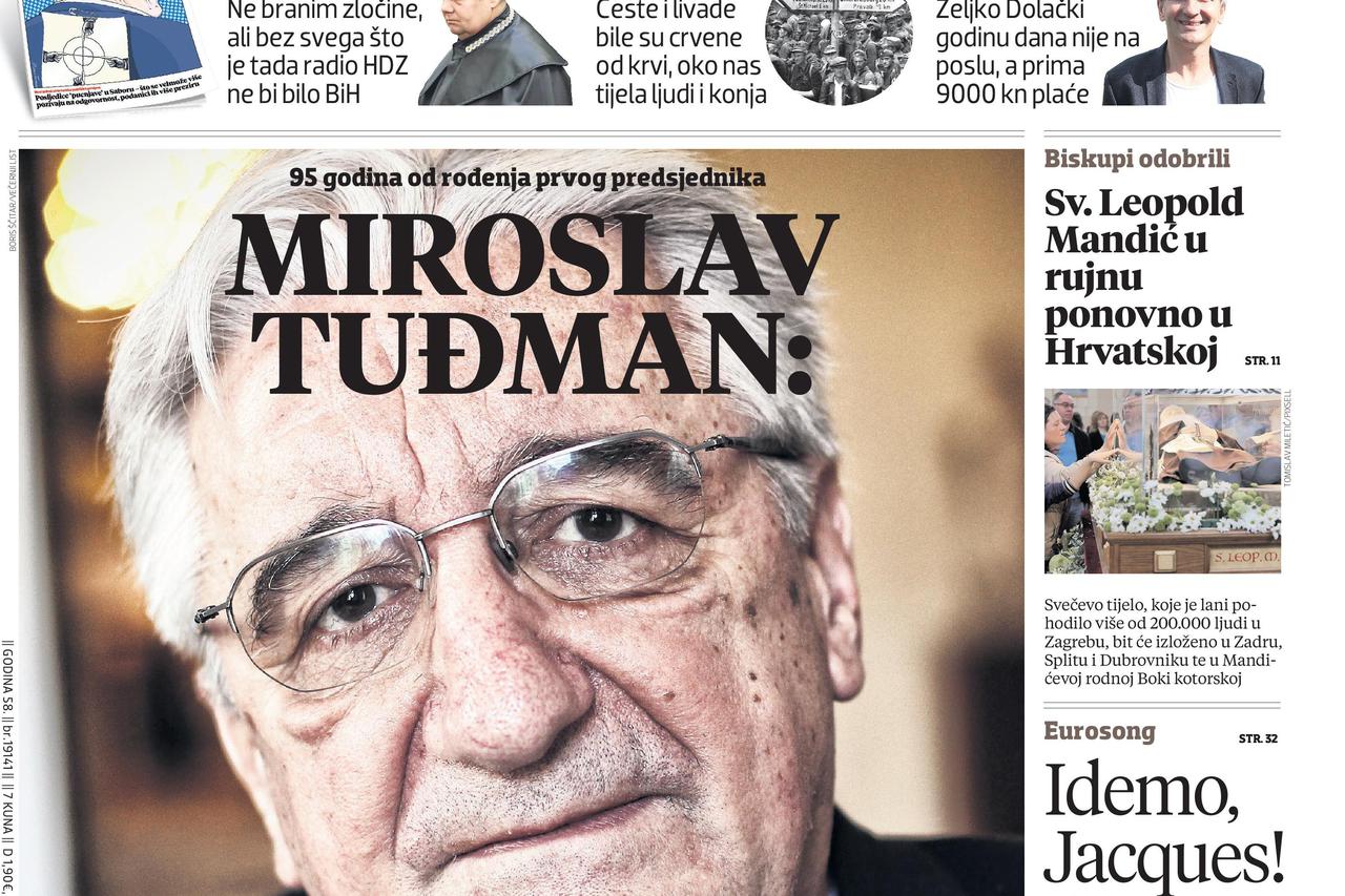 naslovnica 13. 5. 2017.