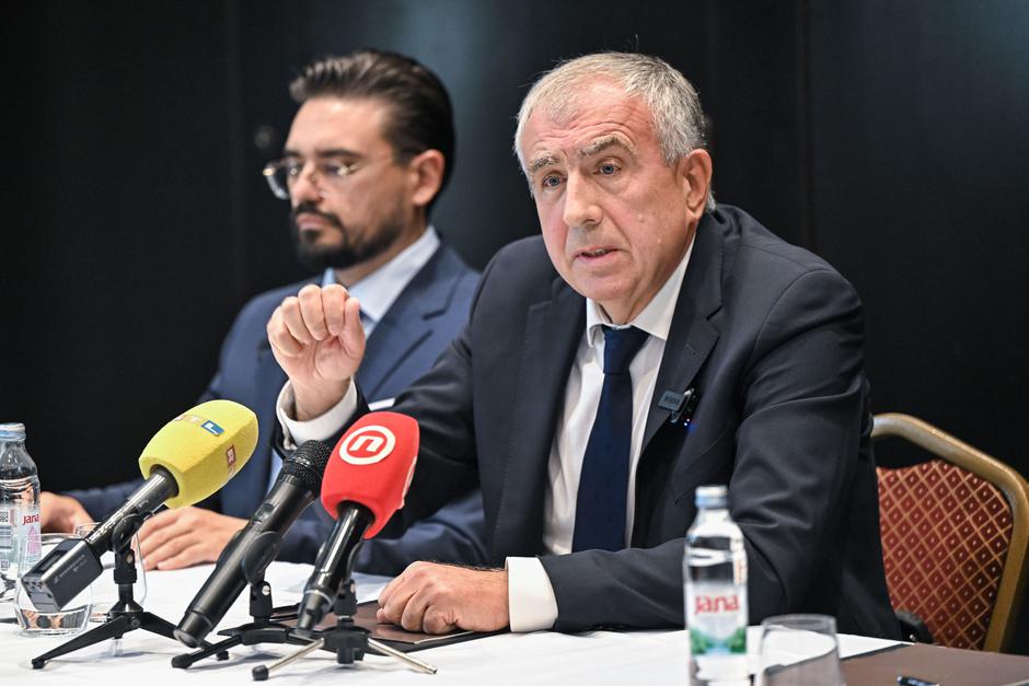 Zagreb: Konferencija za medije bivšeg veleposlanika Oleksandra Levčenka o slučaju Nord Stream