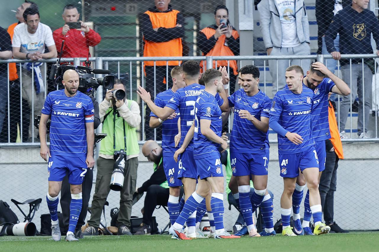 Dinamo i Rijeka u finalu Hrvatskog nogometnog kupa