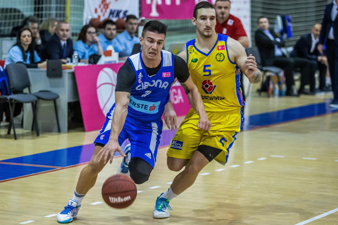 Utakmica 3. kruga Kupa "Krešimir Ćosić" između Vrijednosnica Osijek i Cibone