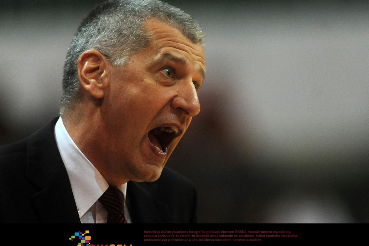 '29.11.2012., , Zagreb - Euroliga, 8. kolo, KK Cedevita - Anadolu Efes. Aco Aleksandar Petrovic.  Photo: Daniel Kasap/PIXSELL'