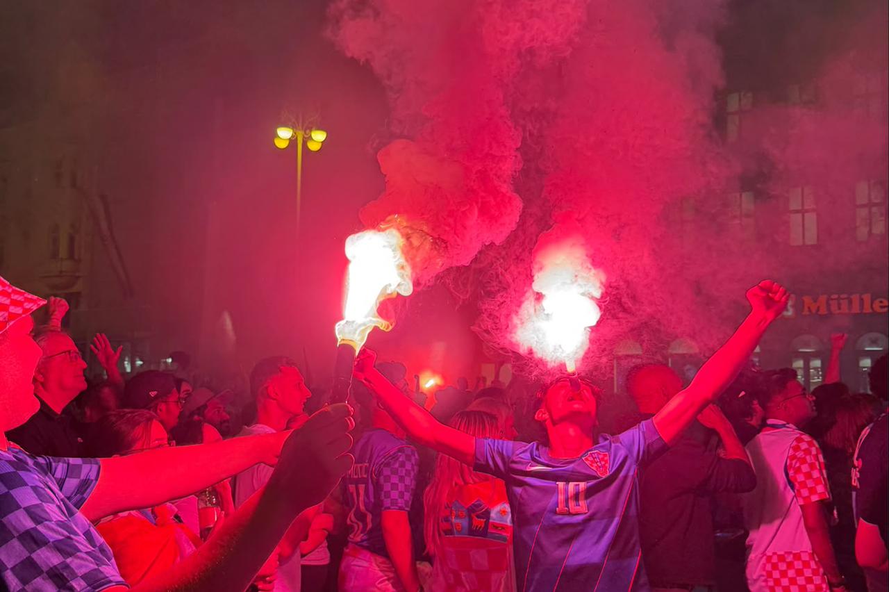 Reakcija na vodeći pogodak Hrvatske