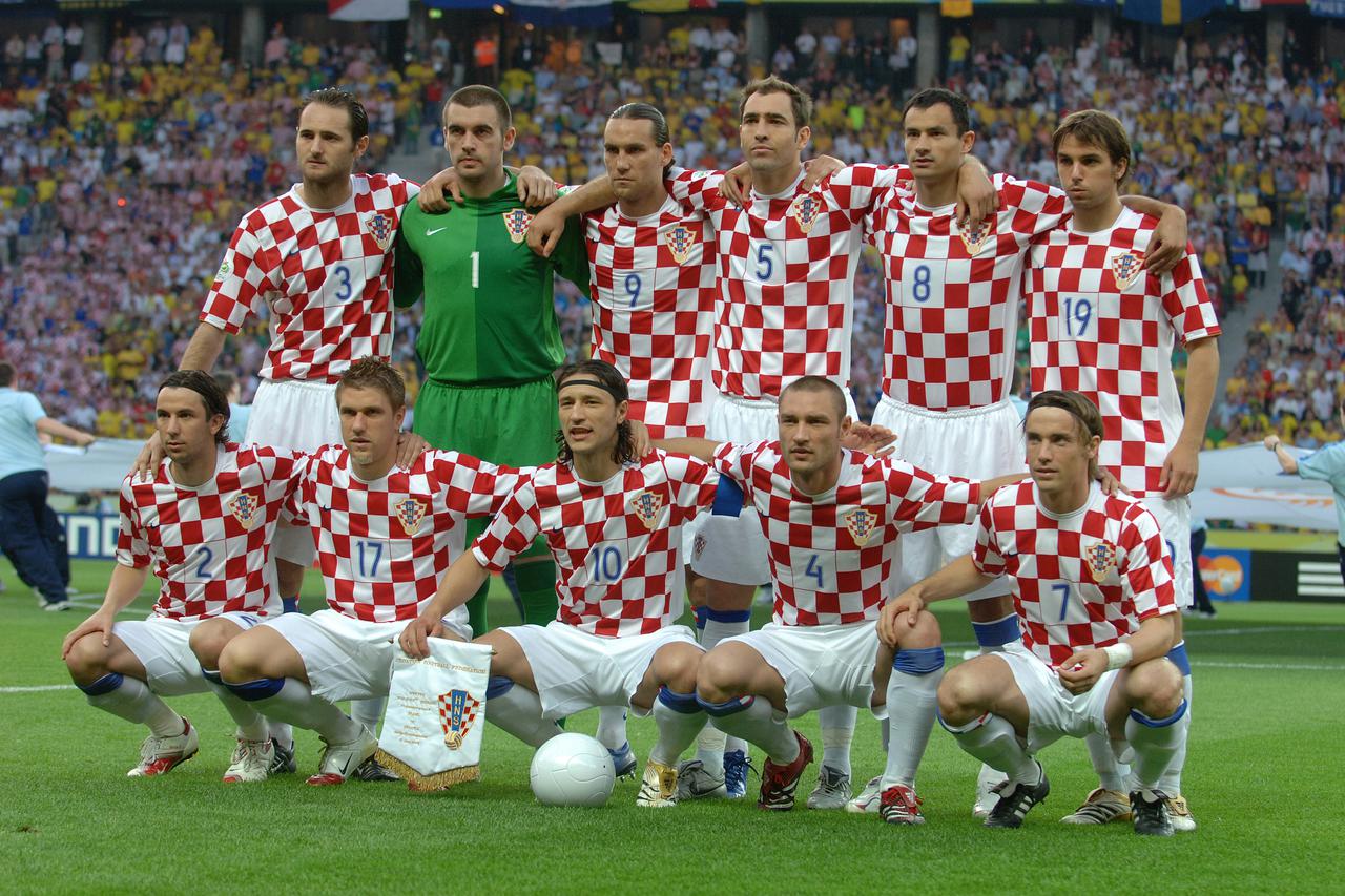 Berlin: Svjetsko nogometno prvenstvo 2006., prvo kolo skupine F, Hrvatska - Brazil, 13.06.2006.