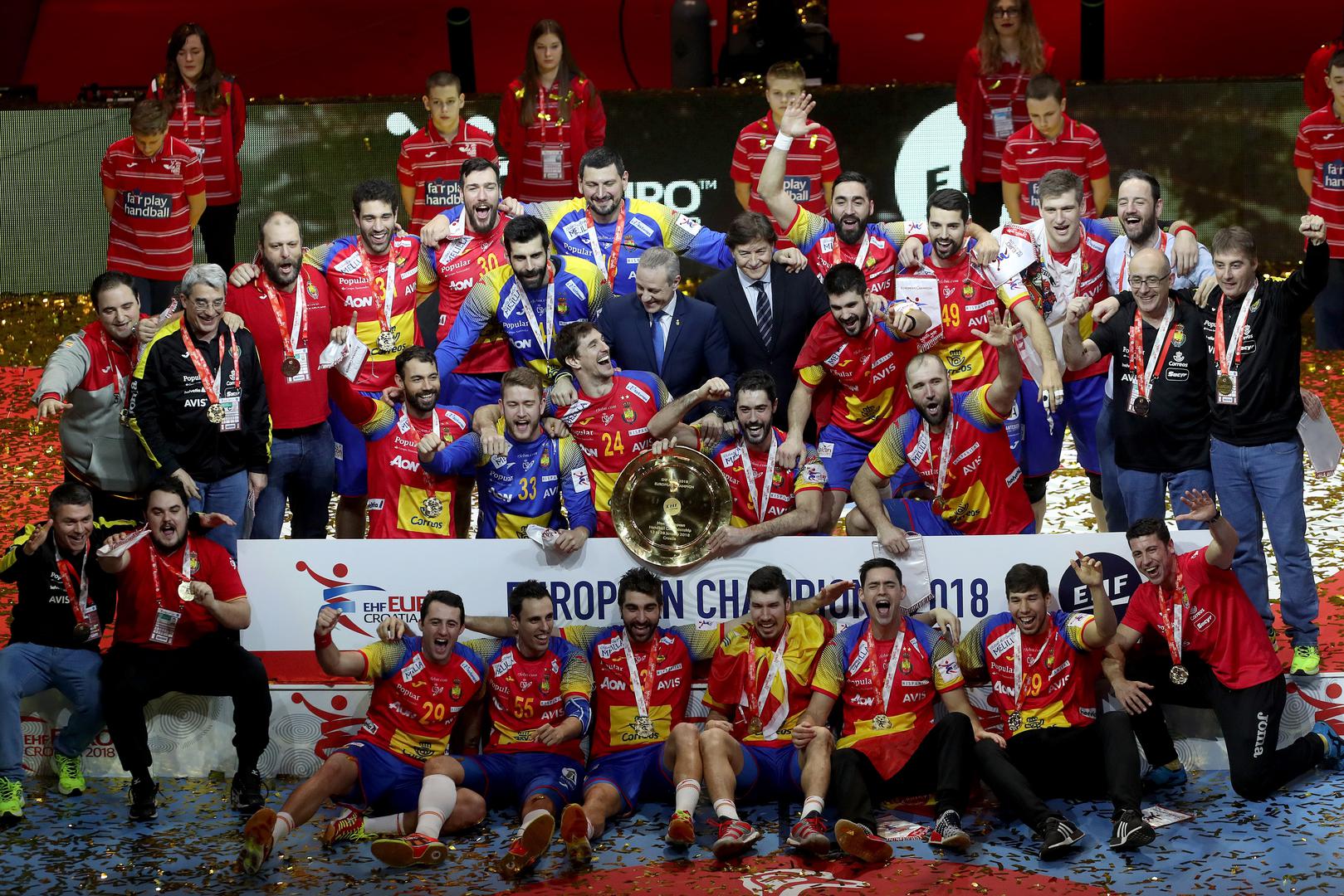 Nakon pobjede uslijedilo je veliko slavlje Španjolske i dodjela medalja