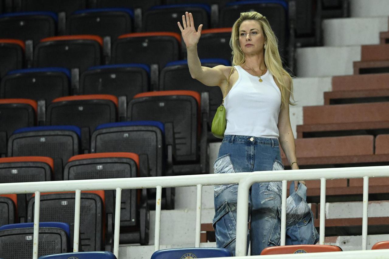 Split: Iris Rajčić na derbju Hajduka i Dinama