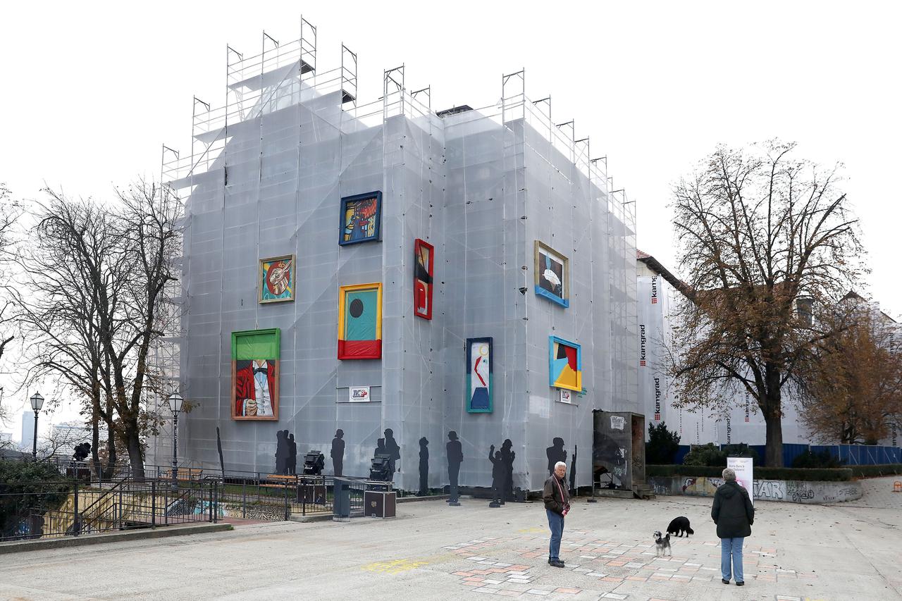 Zagreb: Street art umjetnik Boris Bare i kipar Ivo Gašparić postaviti instalaciju "Vani" na Galeriji Gradec
