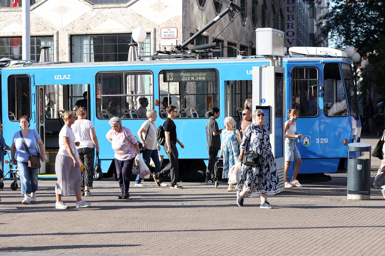 Zagreb:  Stari tramvaji ZET-a 