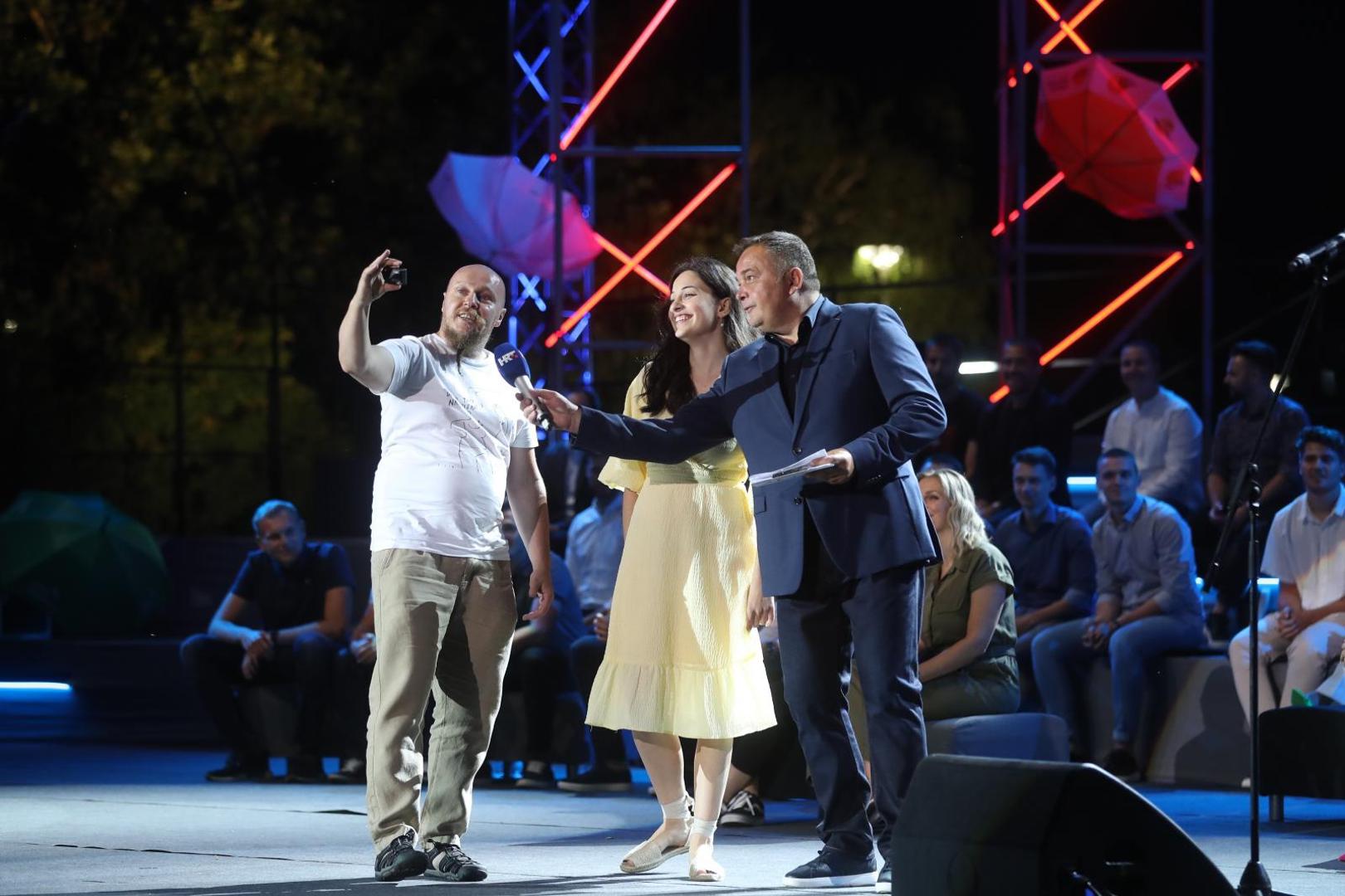 01.07.2021.,Zagreb - Dodjela nagrada Projekt Moja HR u kojem sudjeluju sve zupanije i turisticke zajednice.Photo:Zeljko Lukunic /PIXSELL
