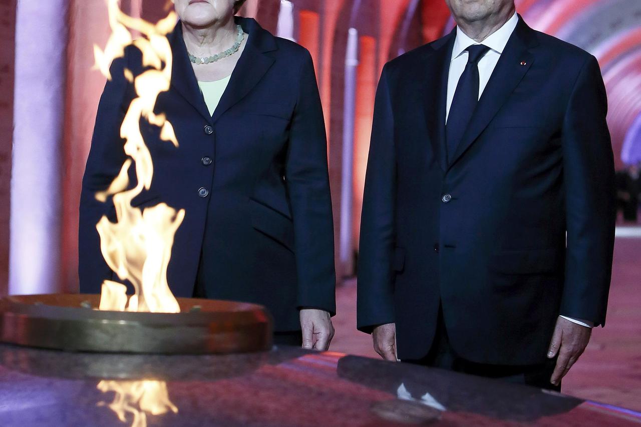 Merkel Hollande