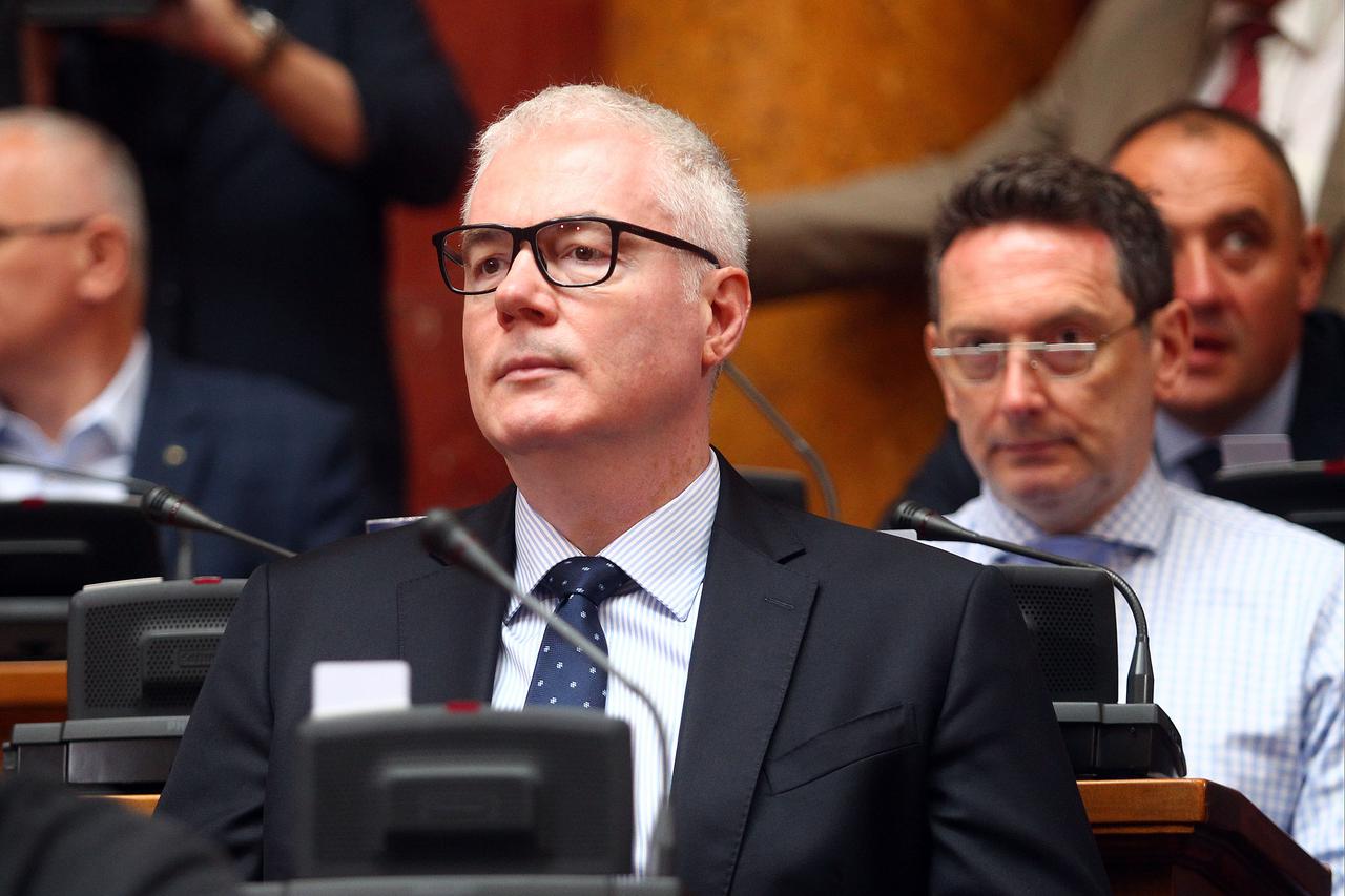 Beograd: U Domu Narodne skupštine nastavljeno je Prvo izvanredno zasedanje Narodne skupštine Republike Srbije 