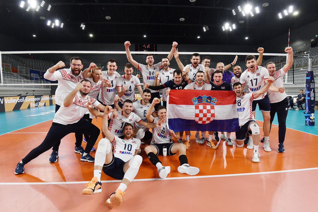 Hrvatski odbojkaši osvojili brončanu medalju u Varaždinu